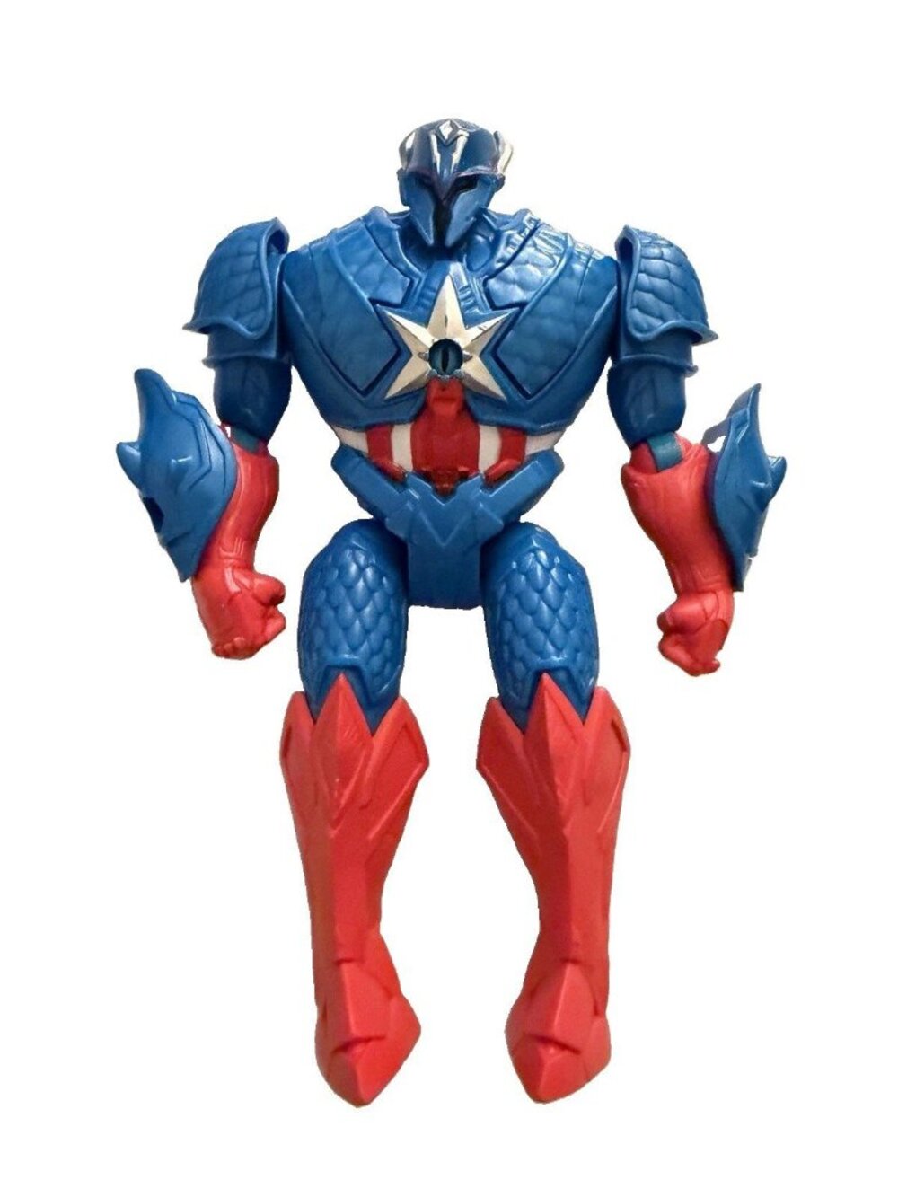Marvel Mech Strike Monster Hunters Captain America 8" Action Figure Toy